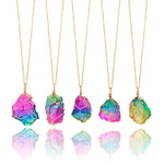 Rainbow Natural Stone Pendant
